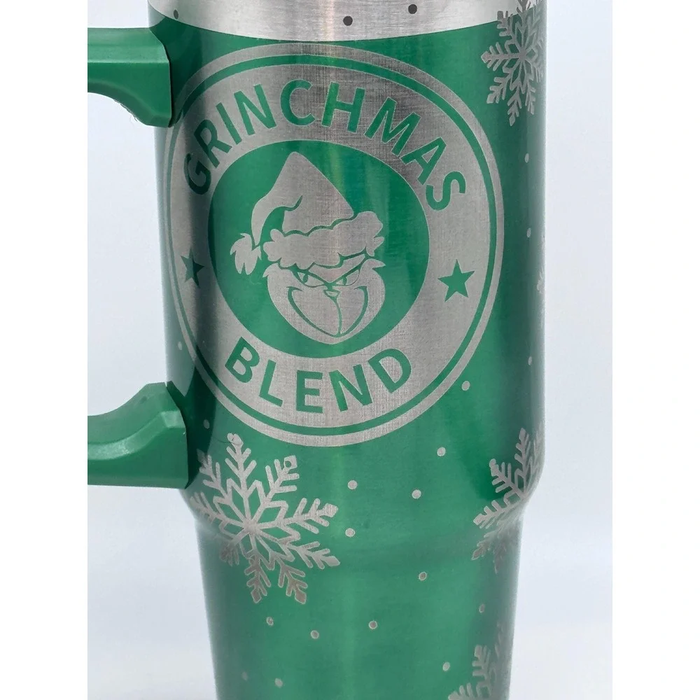 20 oz custom tumbler‎ grinchmas blend